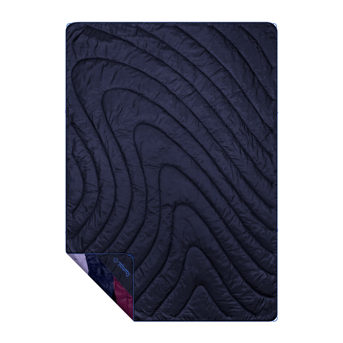 Cozy Throw Blanket, Original Puffy Valley Dusk for Living Rooms, Bedrooms and Everyday Lounging image 2