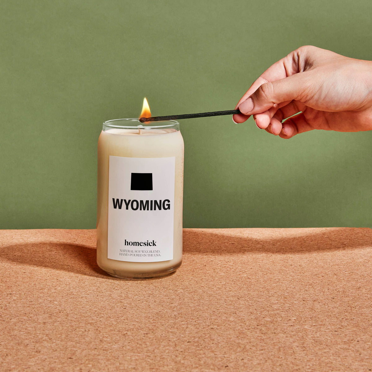 Scented Candle, Wyoming for Room Fragrance, Living Spaces and Relaxing Home Ambience, Designed for Everyday Home Use image 2