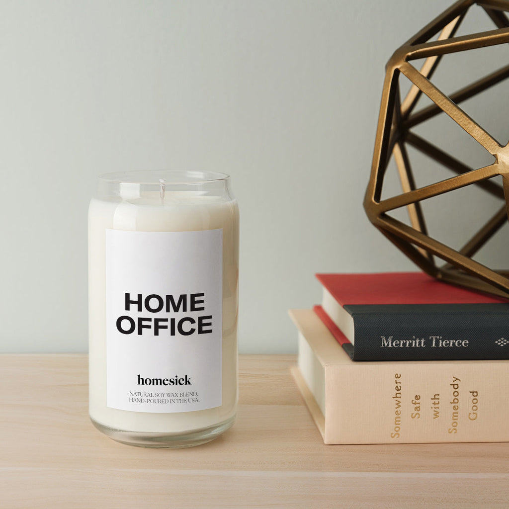 Scented Candle, Home Office, Vanilla and Amber Notes for Living Room Ambience, Mantel Displays and Home Fragrance image 2