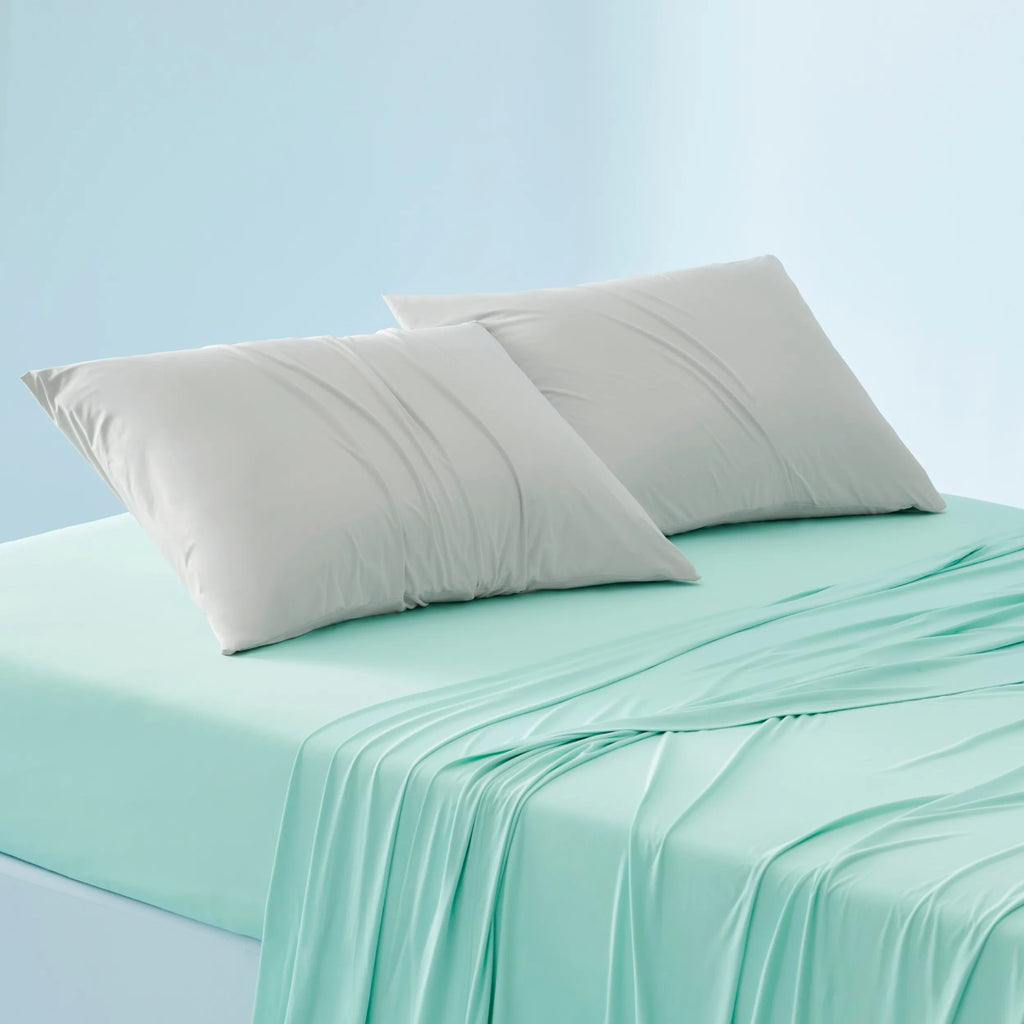 Decorative Pillow Sham, Cooling for Beds, Bedroom Styling and Layered Bedding, 3 Sizes and 5 Colors image 2