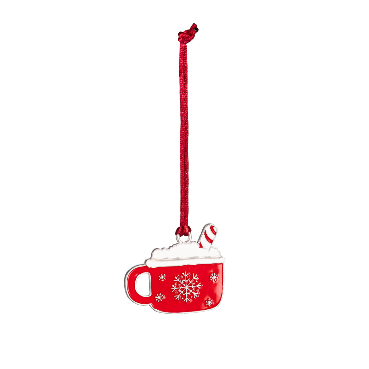 Seasonal Home Decor, Sugar & Stripes Ornament Solid Pewter Hot for Mantels, Tables and Seasonal Decorating image 2