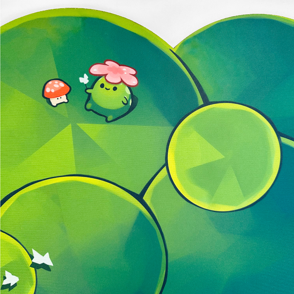 Desk Mat, Lilypads Deskmat for Workspaces, Desks and Everyday Productivity, Designed for Home Offices, Gaming and Daily Computer Work image 3