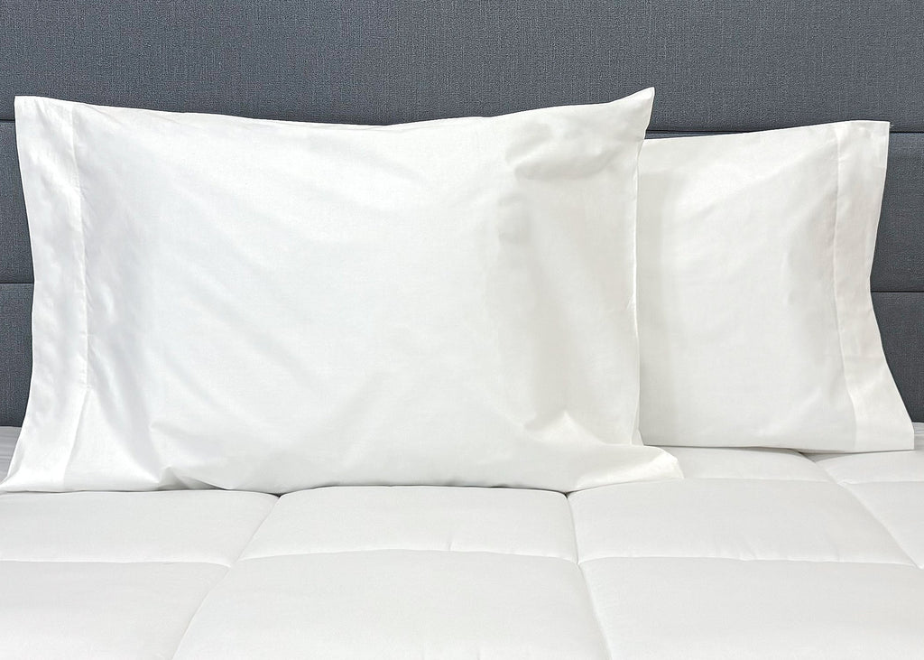 Pillowcase Set, Cotton (Includes 2 ), Breathable Construction, Machine-Washable Care for Guest Rooms and Daily Bedroom Comfort image 3