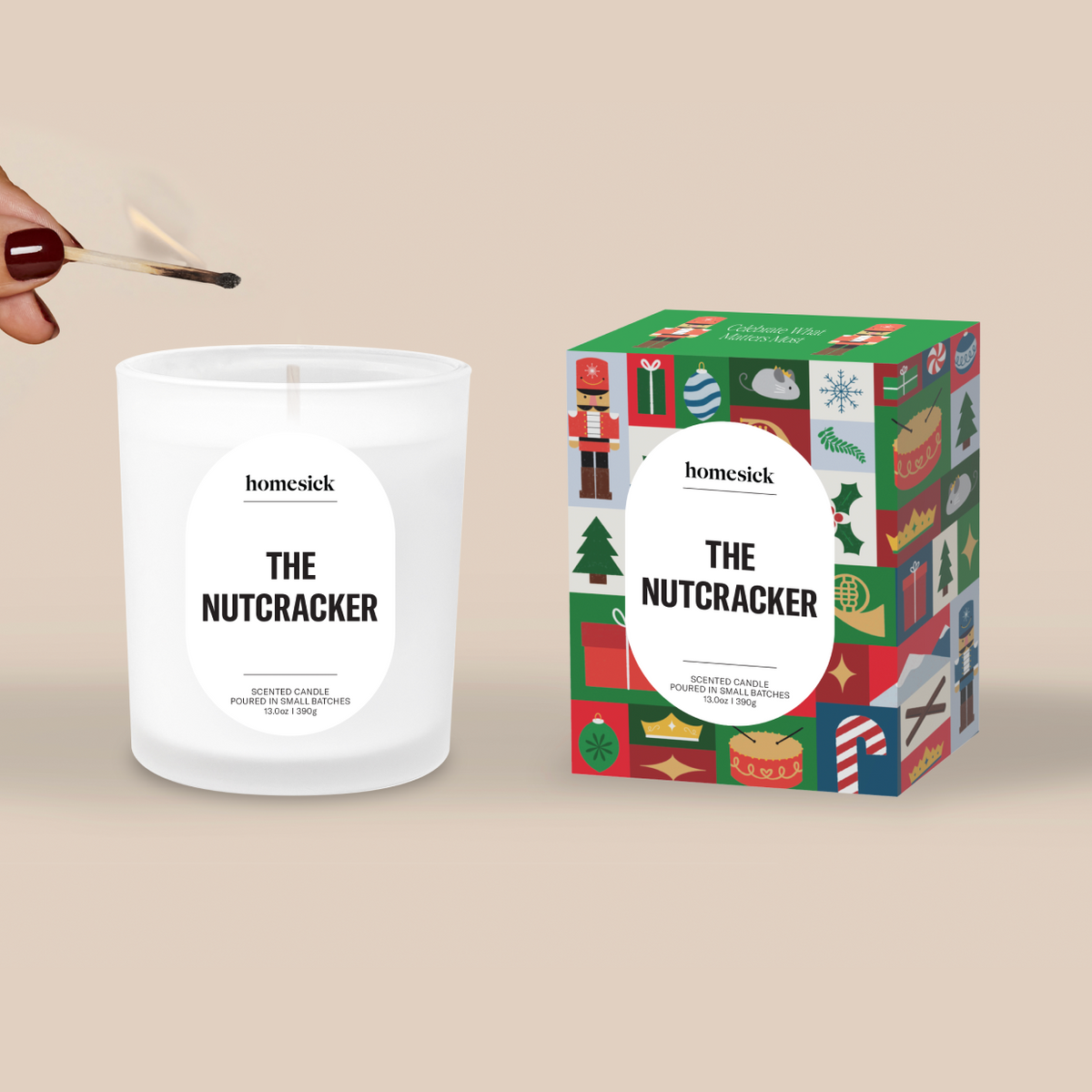 Decorative Candle, Nutcracker for Entryways, Mantels and Everyday Home Ambience, Designed for Living Rooms, Bedrooms and Relaxing Evenings image 3