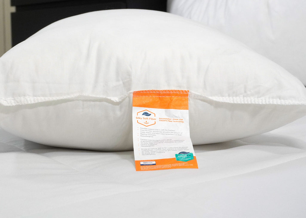Bed Pillow, Best Western Dreammaker Medium Support, Machine-Washable Care, Hypoallergenic Comfort for Sleeping, Reading and Bedroom Comfort image 3