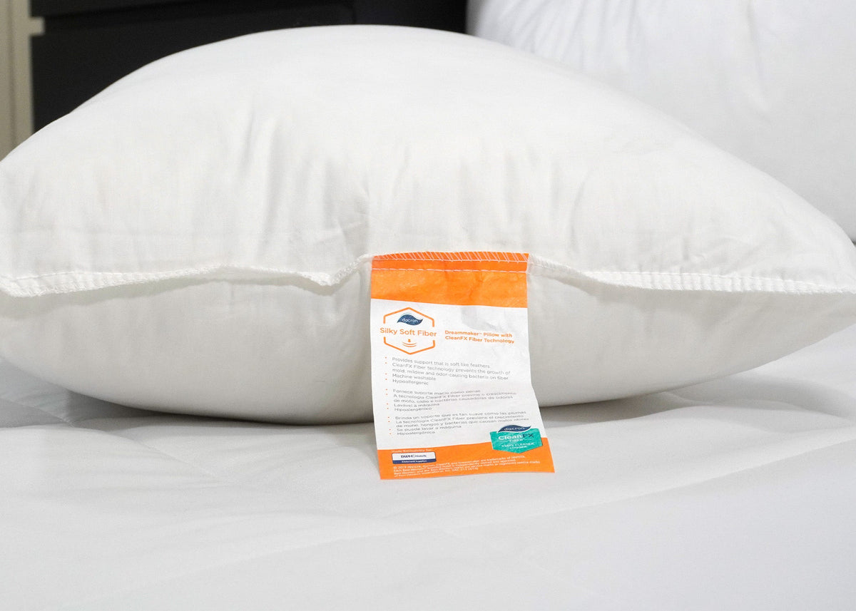 Bed Pillow, Best Western Dreammaker Medium Support, Machine-Washable Care, Hypoallergenic Comfort for Sleeping, Reading and Bedroom Comfort image 3