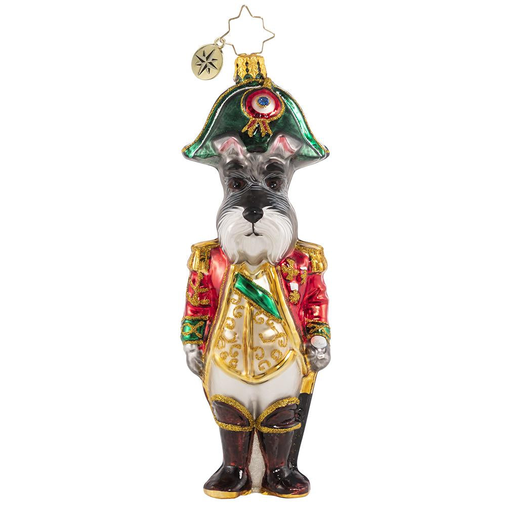 Seasonal Home Decor, Lieutenant Schnauzer for Holiday Displays, Shelves and Festive Rooms, Designed for Everyday Home Use image 3