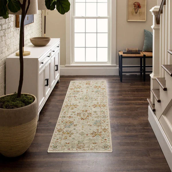 Area Rug, Adalia Tunceli Cream for Hallways, Dining Spaces and Home Decor, 7 Size Options, Designed for Living Rooms, Bedrooms and Entryways image 3