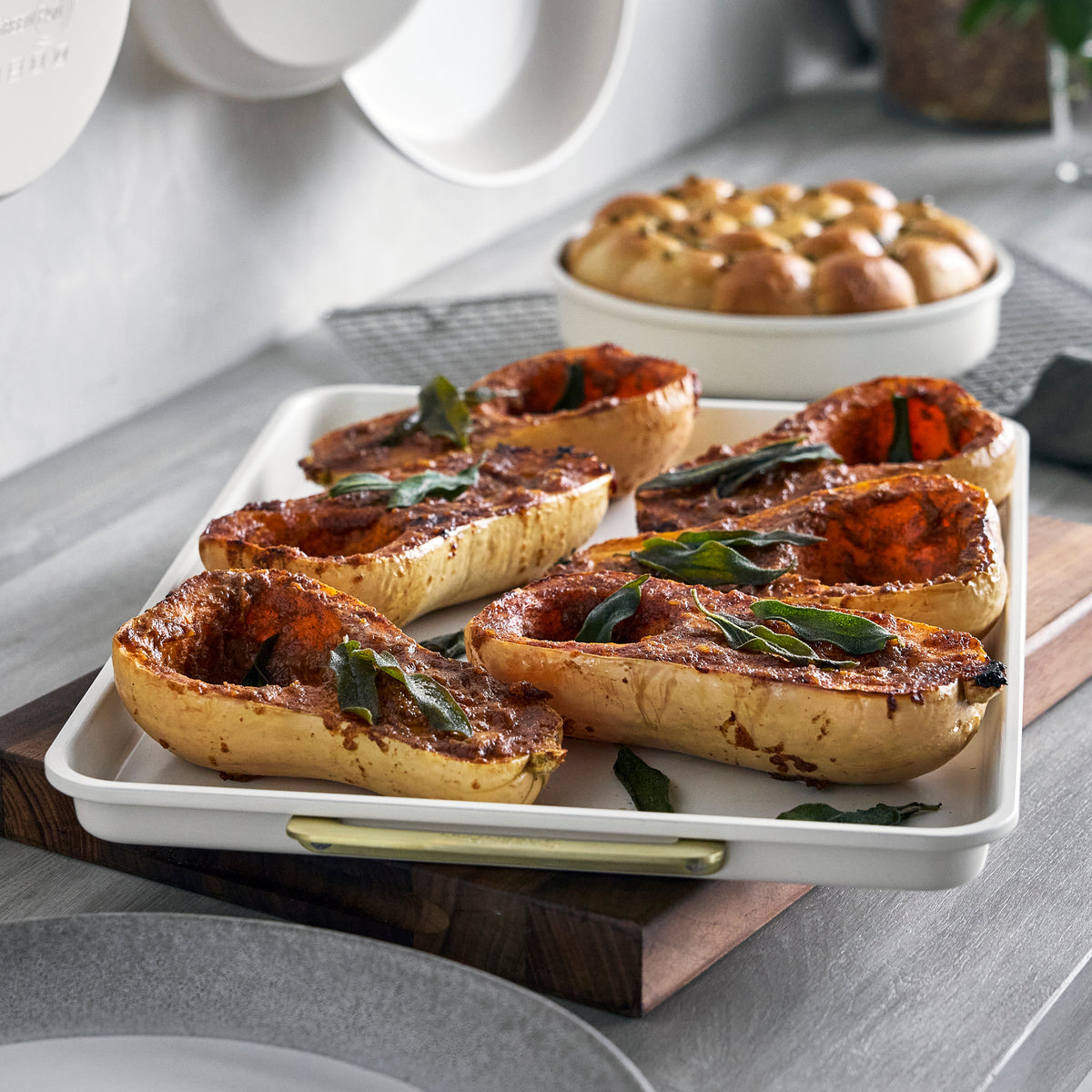 Baking Sheet, Reserve 13" x 18" Half Pan Cream for Sheet Pan Meals, Pastries and Home Baking image 3
