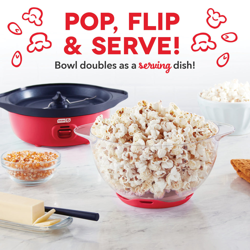 Stovetop Popcorn Popper, SmartStore Stirring Maker, 3Qt for Homemade Popcorn, Movie Nights and Everyday Snacking, 2 Color Options image 3