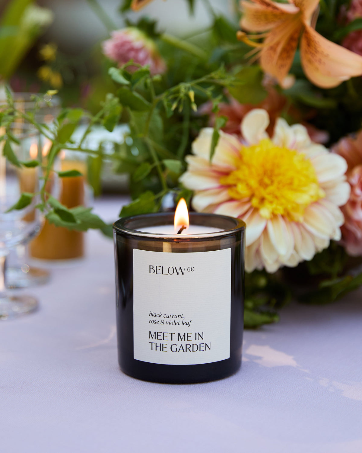 Decorative Candle, Meet Me in Garden for Living Rooms, Bedrooms and Relaxing Evenings, Designed for Everyday Home Use image 3