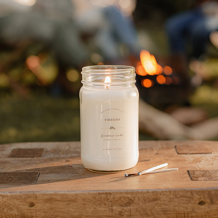 Decorative Candle, Fireside 16 oz for Living Rooms, Bedrooms and Relaxing Evenings, Designed for Everyday Home Use image 3