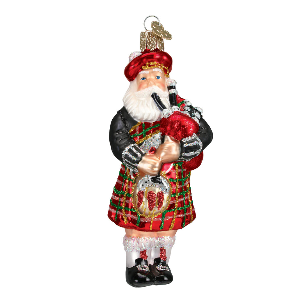 Seasonal Home Decor, Highland Santa Ornament for Holiday Displays, Shelves and Festive Rooms image 3