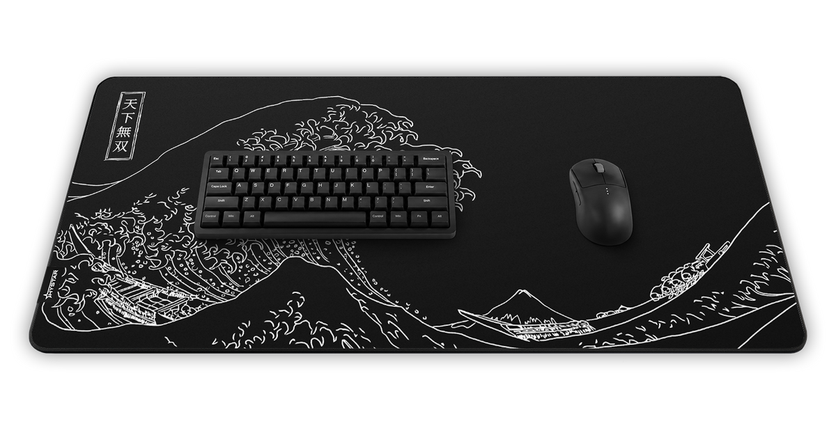 Desk Mat, Great Wave for Workspaces, Desks and Everyday Productivity, Designed for Home Offices, Gaming and Daily Computer Work image 3