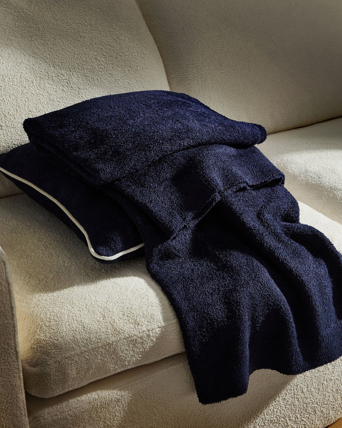Cozy Throw Blanket, Cloud Silque, Machine-Washable Care for Sofas, Beds and Relaxing at Home, 8 Color Options image 3