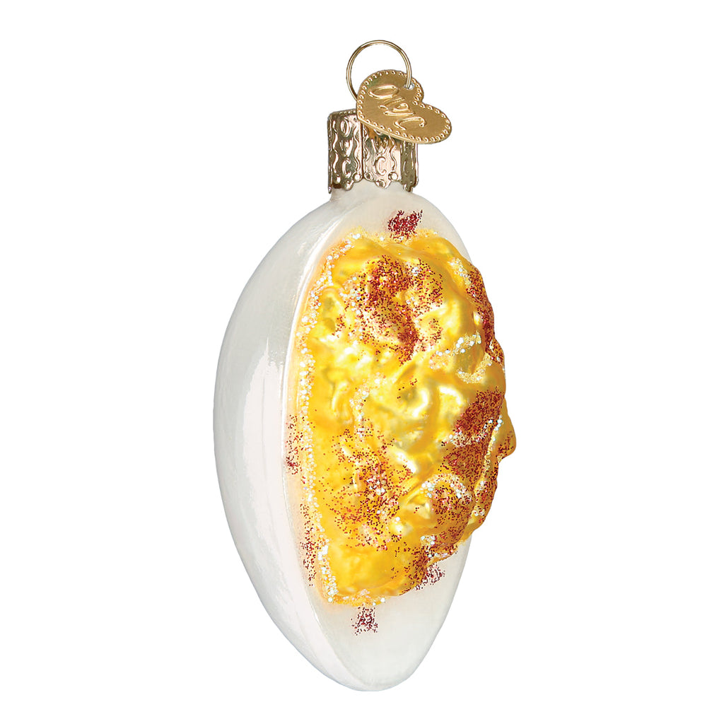 Seasonal Home Decor, Deviled Egg Ornament for Mantels, Tables and Seasonal Decorating, Designed for Everyday Home Use image 3