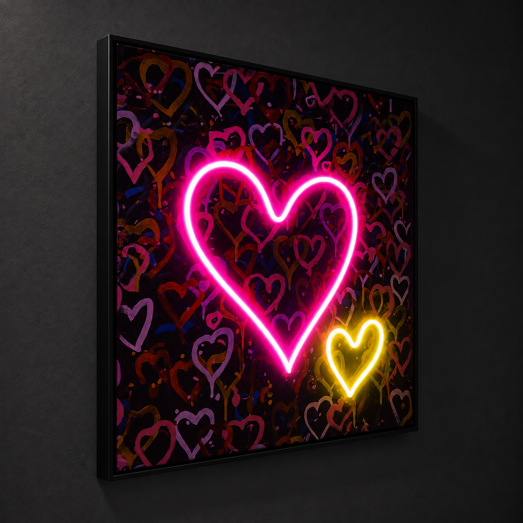 Wall Art Print, Defiant Affection for Gallery Walls and Modern Room Decor, 2 Size Options, Designed for Everyday Home Use image 3