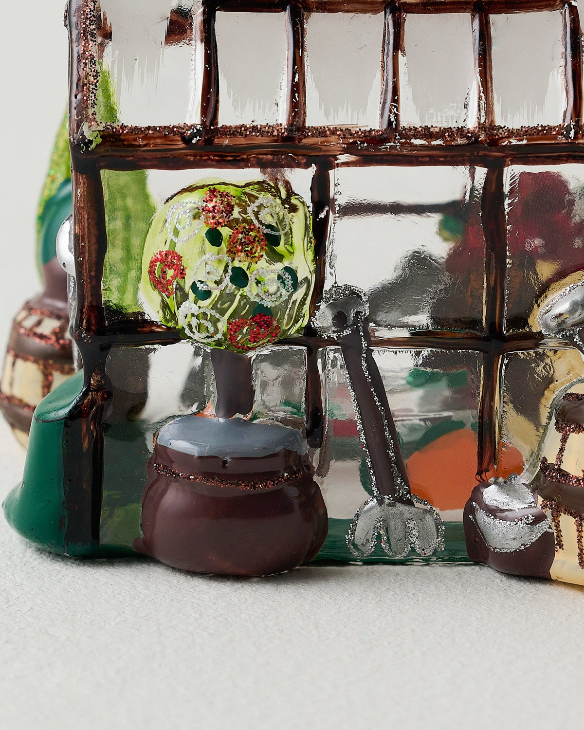 Decorative Ornament, Greenhouse for Holiday Displays, Seasonal Decorating and Decorative Home Accents image 3