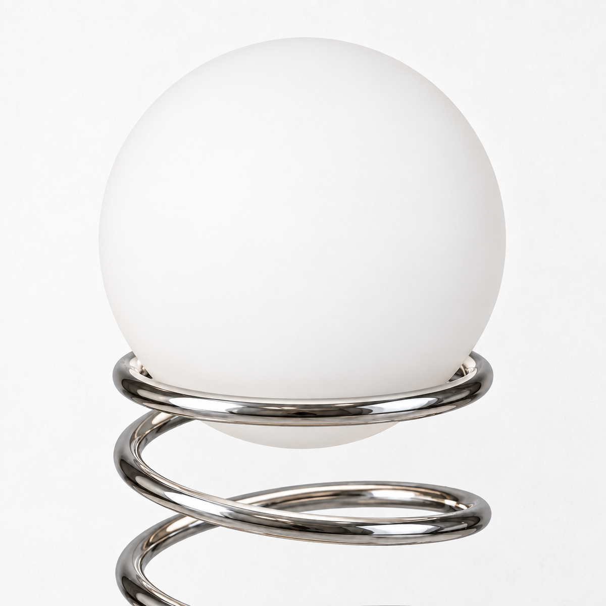 Portable Table Lamp, Spiral Spring for Desks, Side Tables and Warm Room Lighting, 2 Color Options image 3