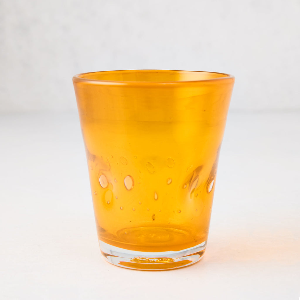 Drinking Glass Set, Light Orange Henri 8 oz, Dishwasher-Safe Care for Kitchen Tables, Workspaces and Daily Hydration image 3