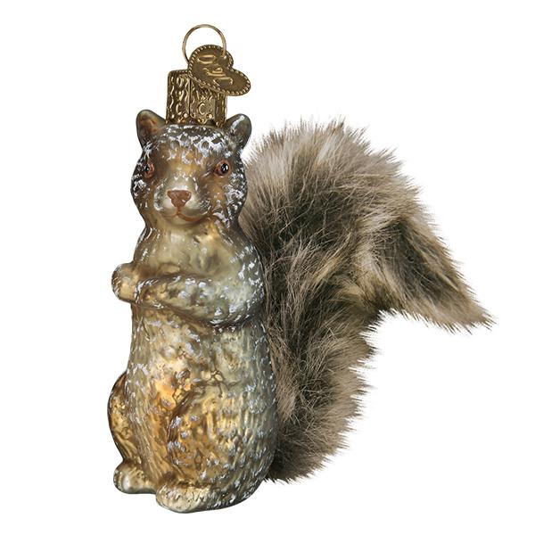 Seasonal Home Decor, Vintage Squirrel Ornament for Mantels, Tables and Seasonal Decorating image 3