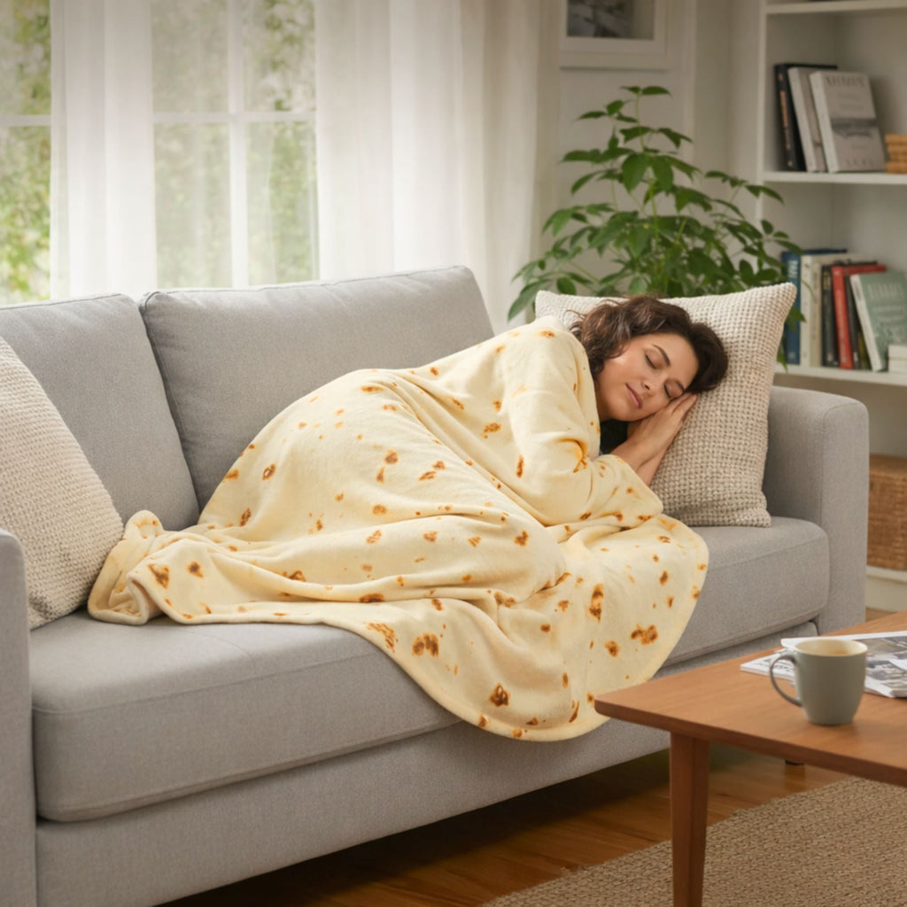 Cozy Throw Blanket, Burrito, Lightweight Design, Machine-Washable Care for Living Rooms, Bedrooms and Everyday Lounging, 10 Size Options image 3