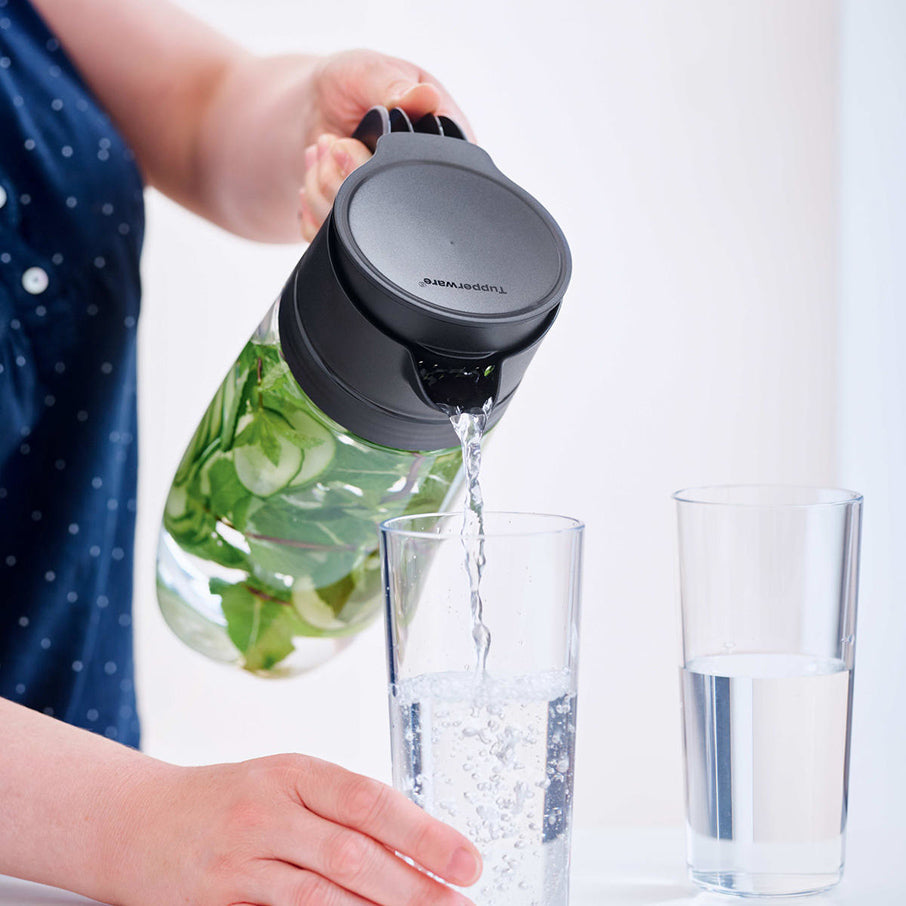 Dinnerware, Clearly Elegant Pitcher, Lightweight Design, Silicone Construction for Family Dining, Serving and Entertaining image 3