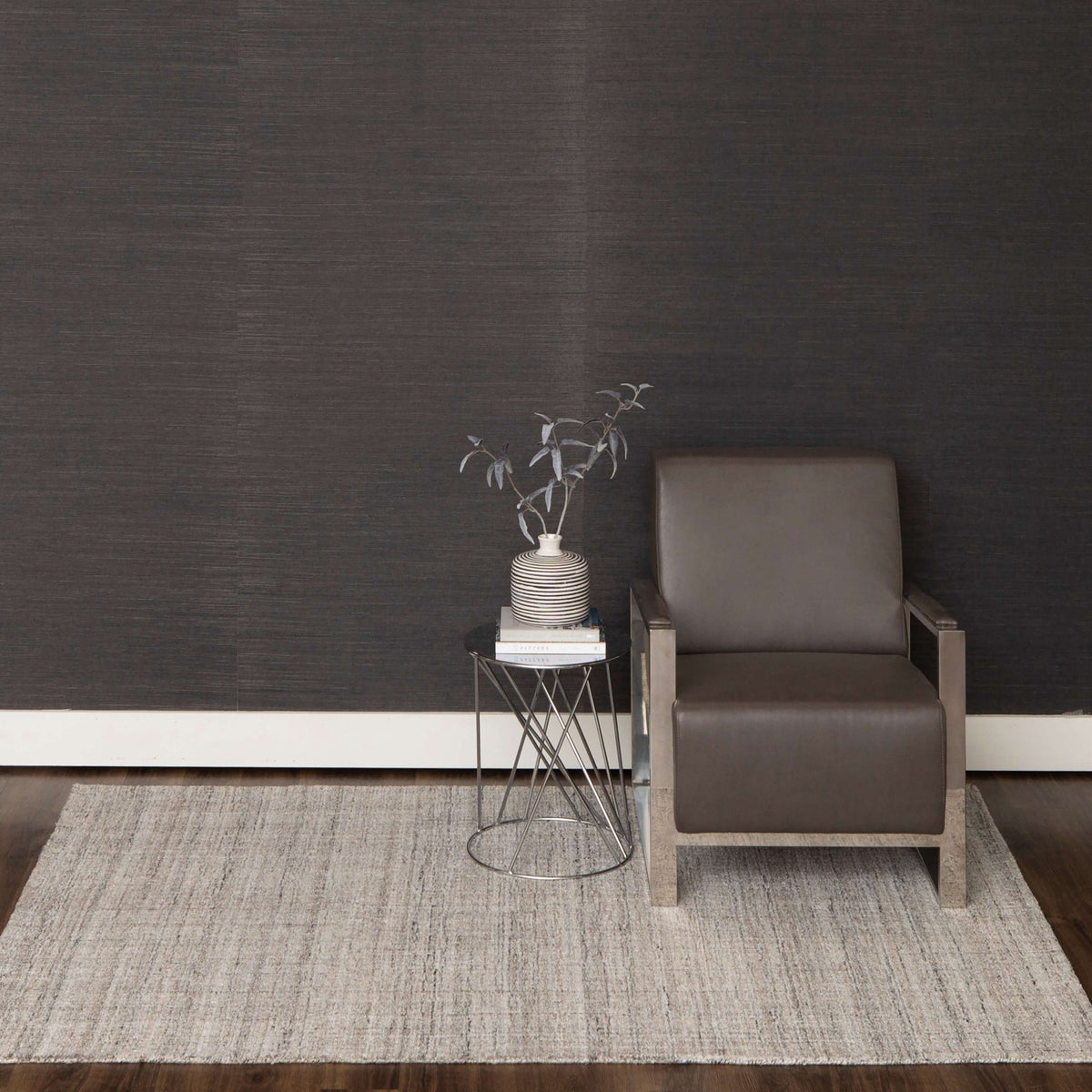 Area Rug, Haberdasher Drizzle, Stain-Resistant Finish for Hallways, Dining Spaces and Home Decor, 6 Size Options image 3