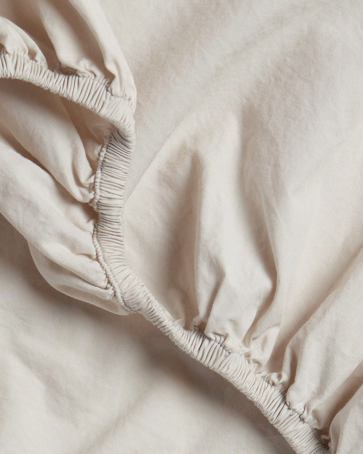 Fitted Sheet, Percale (Bone), Lightweight Design for Bedroom Comfort, Bed Layering and Everyday Sleep, 6 Size Options image 3