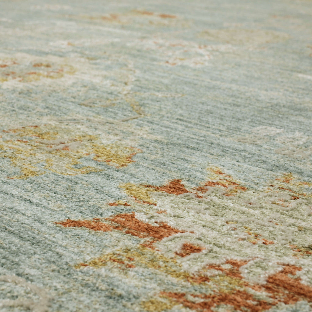 Area Rug, Adalia Amasya Blue for Living Rooms, Bedrooms and Entryways, 7 Size Options, Designed for Hallways, Dining Spaces and Home Decor image 3
