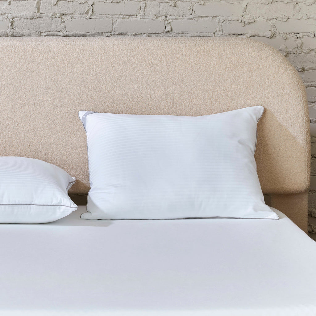Bed Pillow, Indulgence Synthetic Down, Machine-Washable Care for Sleeping, Reading and Bedroom Comfort, 2 Size Options image 3