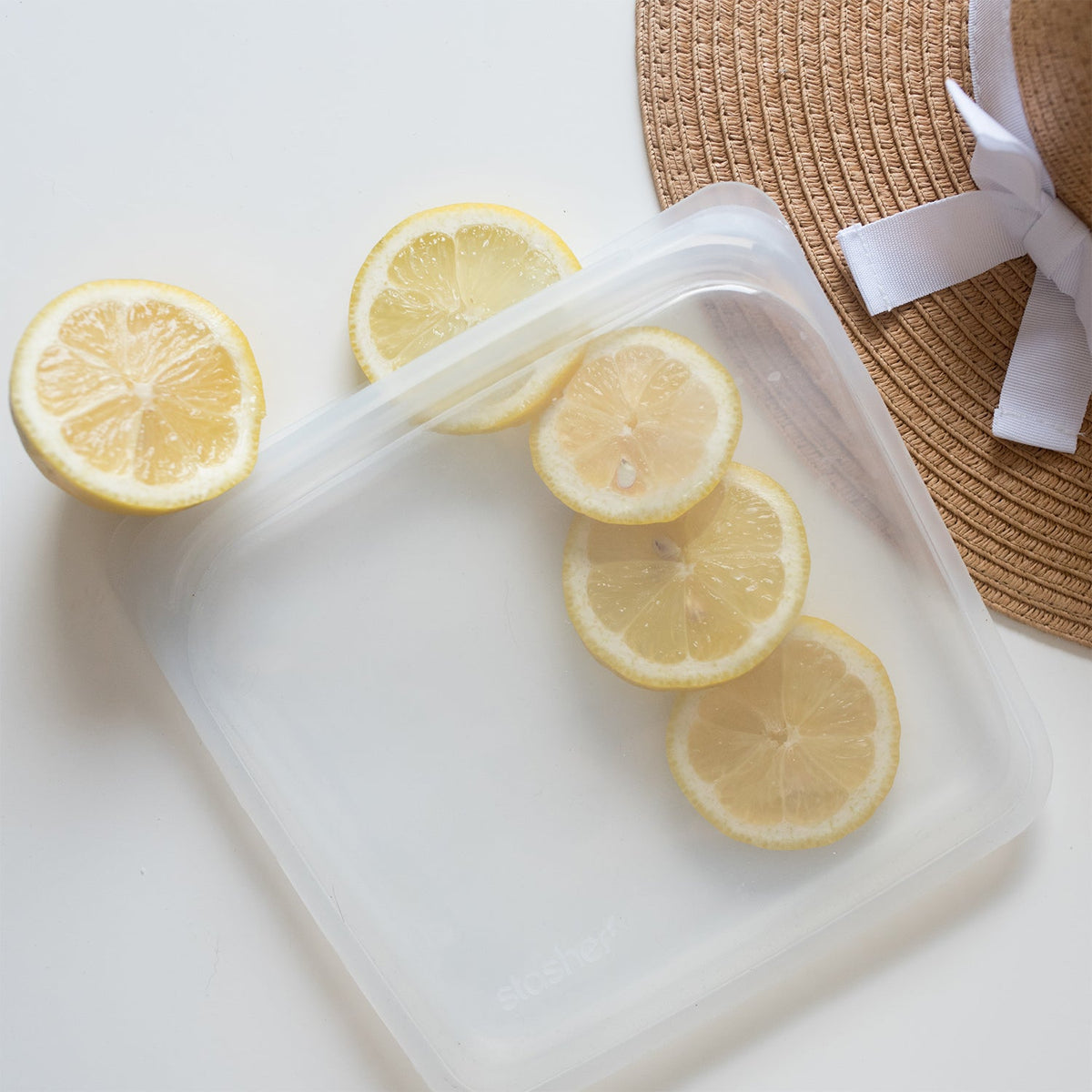 Food Storage Container, Silicone Sandwich Bag for Lunches, Pantry Storage and Everyday Meals, 9 Color Options image 3