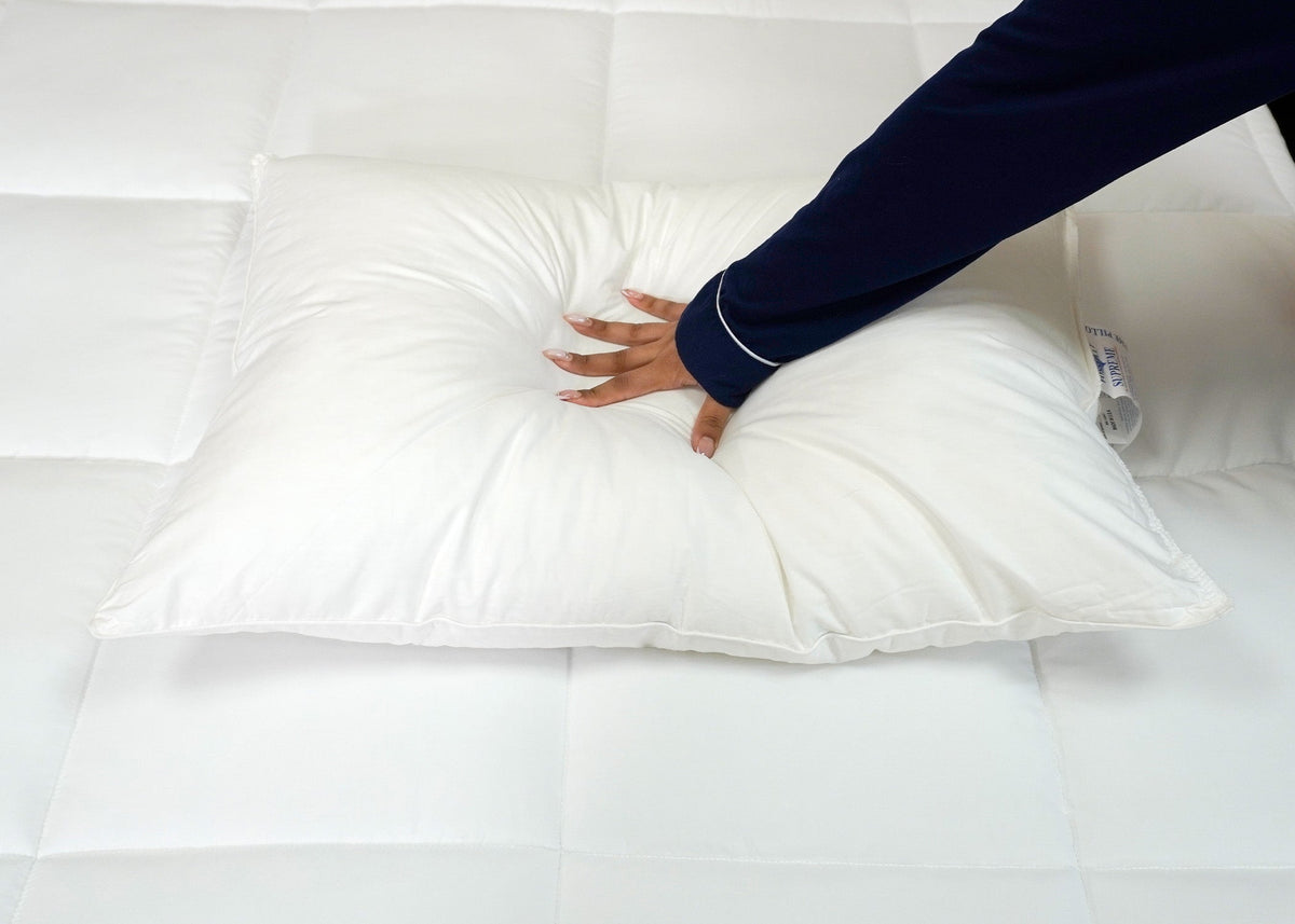 Bed Pillow, Fossfill Antibacterial, Machine-Washable Care, Hypoallergenic Comfort for Everyday Sleep and Guest Room Bedding, 3 Size Options image 3