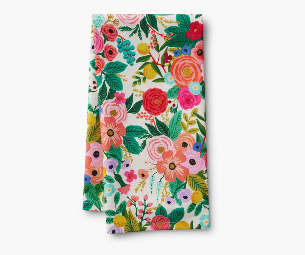 Kitchen Tea Towel, Garden Party for Dish Drying, Kitchen Cleanup and Farmhouse Kitchen Displays image 3