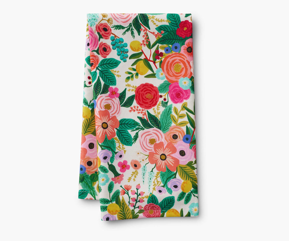 Kitchen Tea Towel, Garden Party for Dish Drying, Kitchen Cleanup and Farmhouse Kitchen Displays image 3
