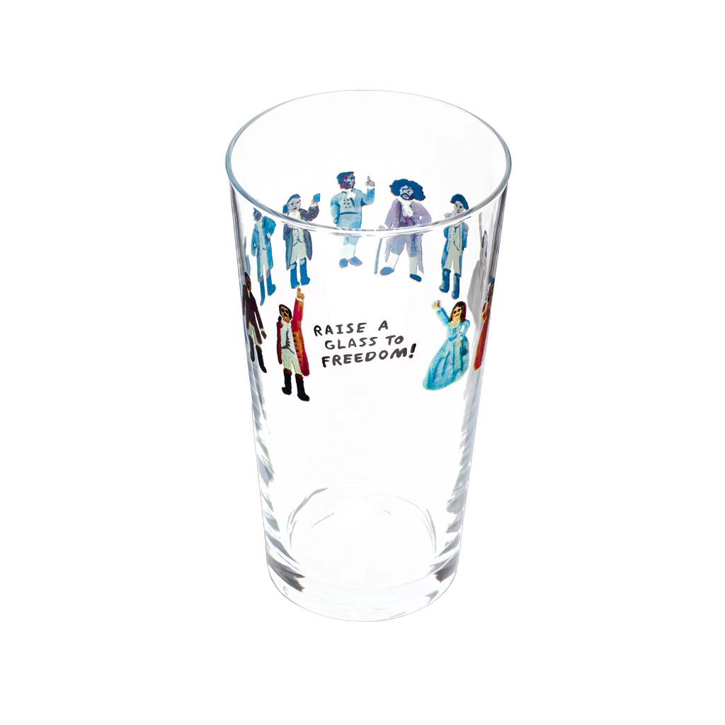 Coffee Mug, HAMILTON RAISE A GLASS TO FREEDOM PINT GLASS for Kitchen Tables, Workspaces and Daily Hydration image 3