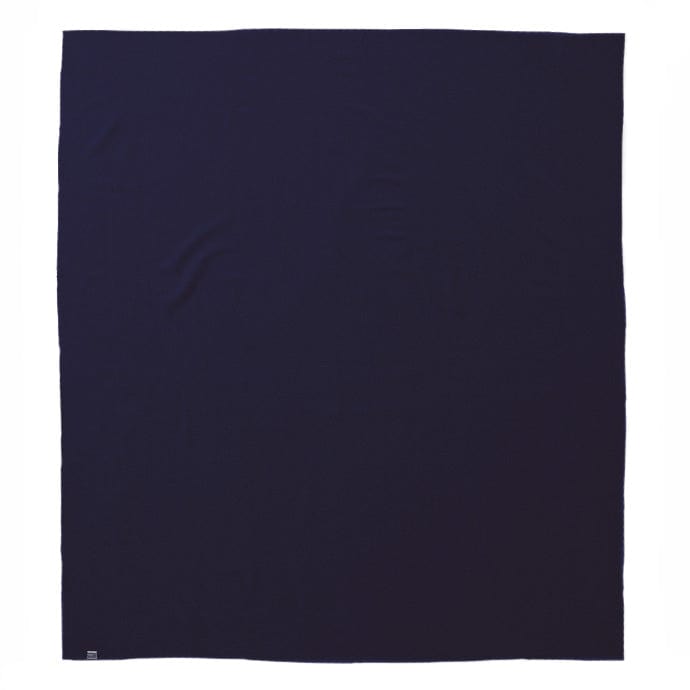 Cozy Throw Blanket, Pure & Simple Wool Navy, Lightweight Design, Machine-Washable Care for Sofas, Beds and Relaxing at Home, 4 Size Options image 3