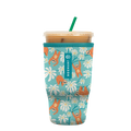 Reusable Cup Sleeve, Slothing Around, Neoprene Construction for Iced Coffee, Cold Drinks and Condensation Control image 3