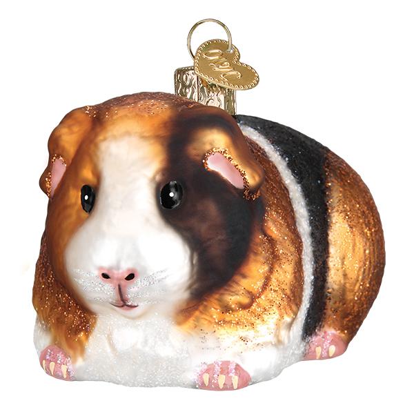 Seasonal Home Decor, Guinea Pig Ornament for Holiday Displays, Shelves and Festive Rooms, Designed for Everyday Home Use image 3
