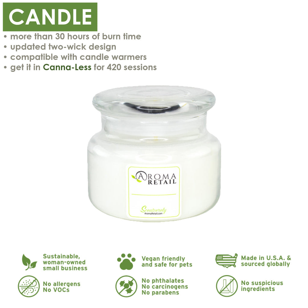 Decorative Candle, Single Glass for Entryways, Mantels and Everyday Home Ambience, 98 Fragrance Options image 3
