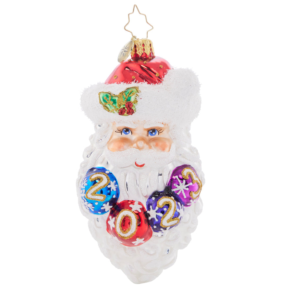 Seasonal Home Decor, Ho Ho Happy Year for Mantels, Tables and Seasonal Decorating, Designed for Holiday Displays, Shelves and Festive Rooms image 3