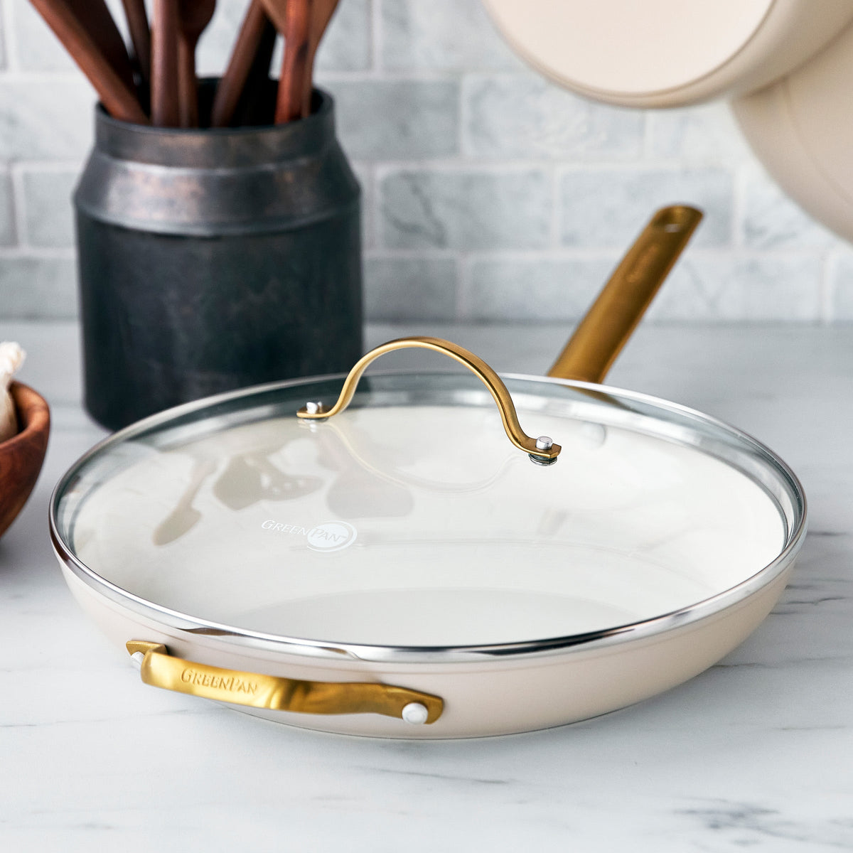 Cookware Lid, Reserve Glass 12", Stainless Steel Construction for Everyday Pots, Pans and Home Cooking image 3