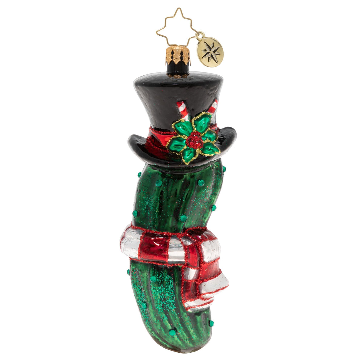 Seasonal Home Decor, Christmas Pickle for Holiday Displays, Shelves and Festive Rooms, Designed for Mantels, Tables and Seasonal Decorating image 3