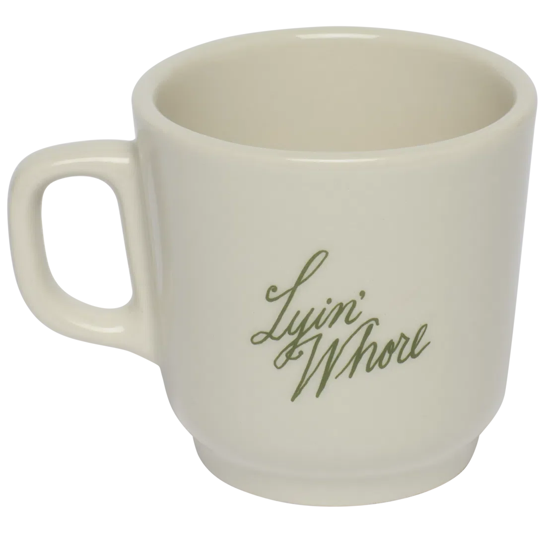 Coffee Mug, PLEASANTRIES LYIN WHORE (8.75OZ) for Everyday Drinks, Home and Entertaining, Designed for Everyday Home Use image 3