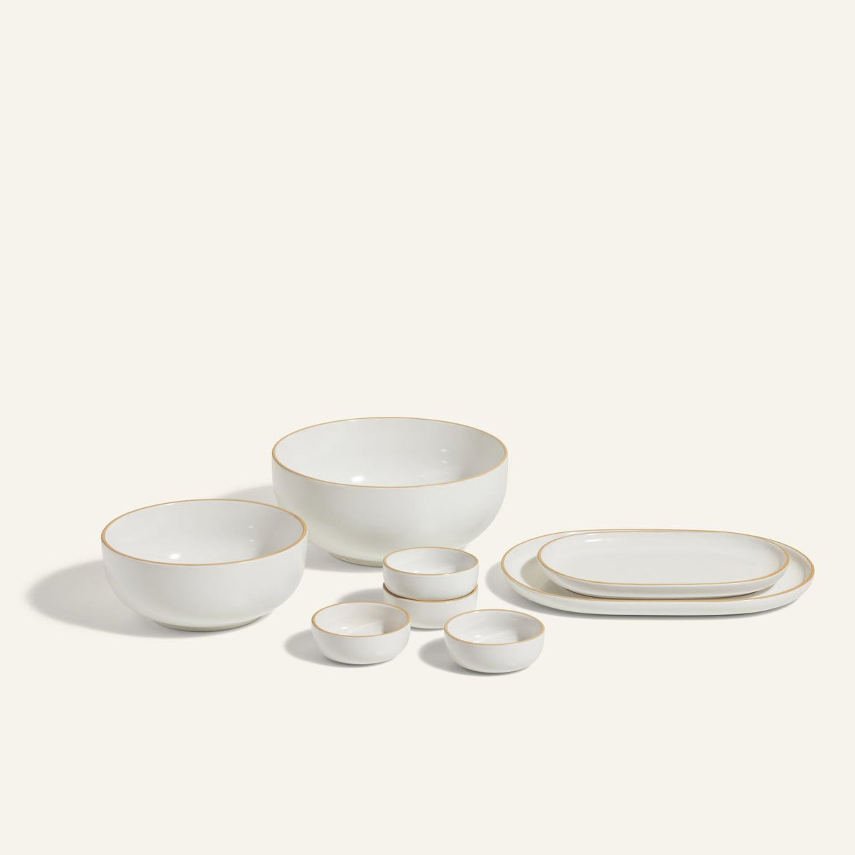 Dinnerware, Serving Set for Everyday Meals and Table Settings, 5 Color Options, Designed for Family Dining, Serving and Entertaining image 3