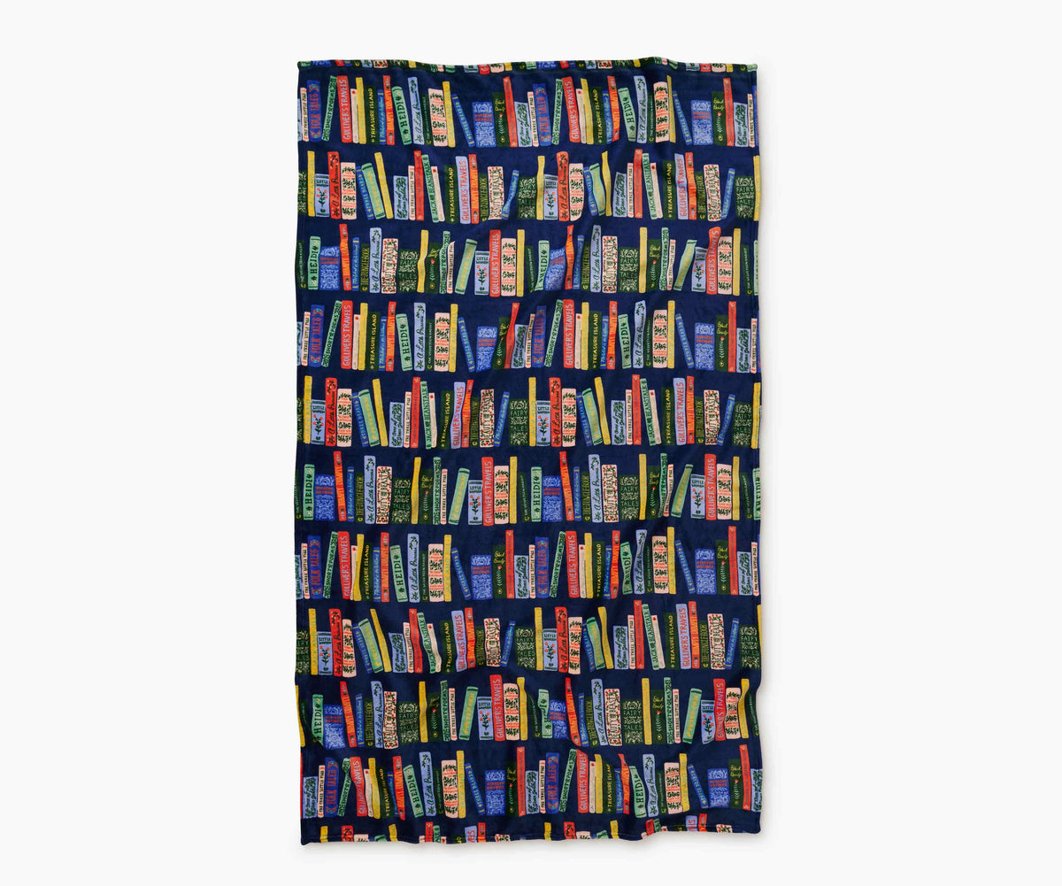 Fleece Blanket - Bookshelf image 3