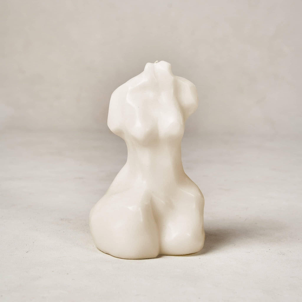 Decorative Candle, Delphina Sculpture for Living Rooms, Bedrooms and Relaxing Evenings, 5 Color Options image 3