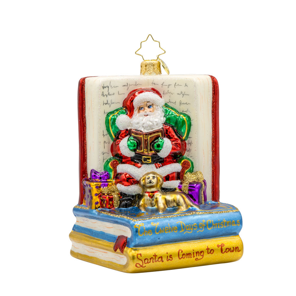 Seasonal Home Decor, Santa's Book Nook for Mantels, Tables and Seasonal Decorating, Designed for Holiday Displays, Shelves and Festive Rooms image 3