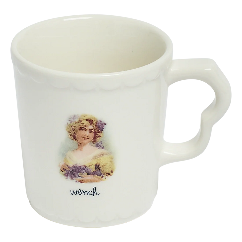 Coffee Mug, ALL IN FAMILY WENCH (10OZ) for Everyday Drinks, Home and Entertaining, Designed for Everyday Home Use image 3