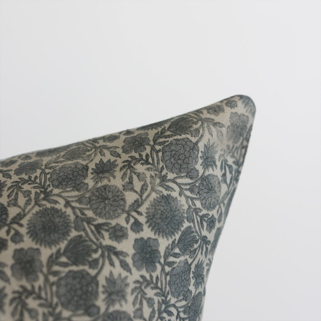 Decorative Pillow Cover, Gracie in Blue 18" 20" 22" 24", Lightweight Design, Machine-Washable Care for Sofas, Beds and Living Room Accents image 3